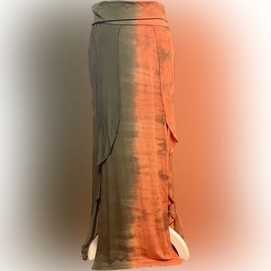 Rip Curl Two-Toned Surf Maxi Skirt